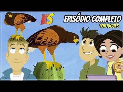 Aventura com os kratts - Caçadores estrategistas - episódio completo - português - kratts series
