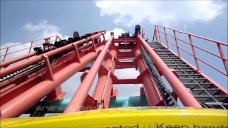TOP 10 ROLLER COASTERS at CAROWINDS 2015
