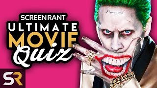 MOVIE CHALLENGE - Who Was SUPPOSED To Play The Joker In Suicide Squad?