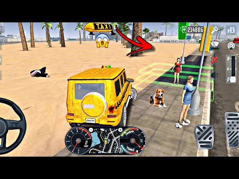 4X4 CARS CLASSIC UBER DRIVER👮‍♂️🚖CityCar Driving Games Android iOS -Taxi Sim2020 Gameplay