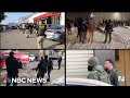 President Trump's immigration crackdown underway as DOJ lawyers are fired