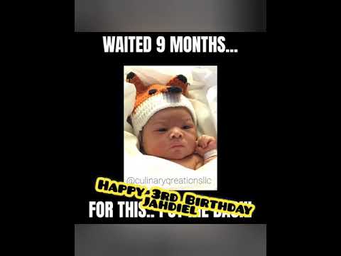 Happy Birthday Jahdiel!