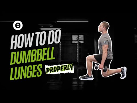 The Right Way To Do Dumbbell Lunges (Beginner Friendly Guide)