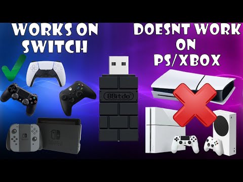 8BitDo USB belaidis adapteris 2 (juodas) video