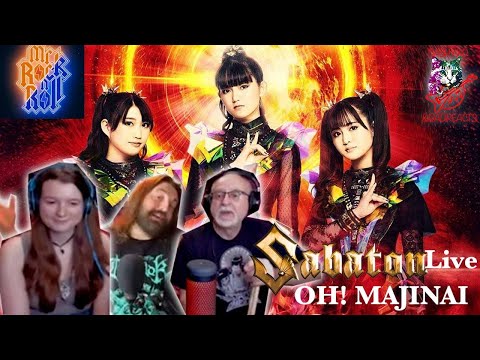 Oh! MAJINAI Live (BABYMETAL)  With Mr  Rock N Roll (Dad&DaughterReaction)