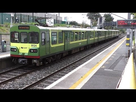 IE 8300 Class Dart Train number 8302 - Portmarnock Station