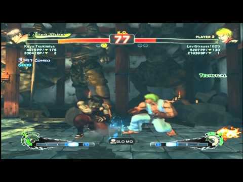 SSF4 AE 2012 Ranked: Kiryu Tsukimiya (Guy) vs LeviStrauss1829 (Ken)