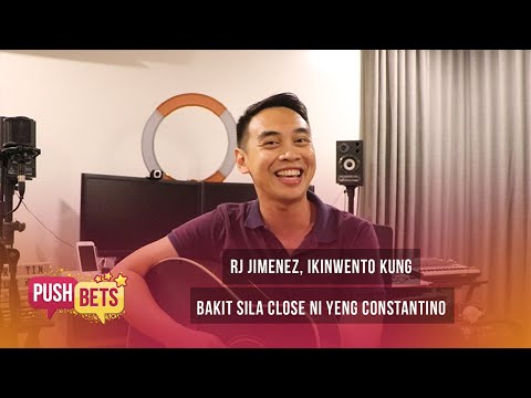 RJ Jimenez, ikinuwento kung bakit sila close ni Yeng Constantino | PUSH Bets
