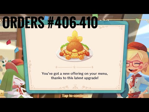 [Pokemon Cafe Mix] Episode 153 - Orders #406, 407, 408, 409, and 410