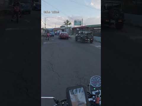 Saliendo de Avenida Central San Rafael, Heredia |#hondashadow150 #djiosmoaction5 #pov #moto #honda