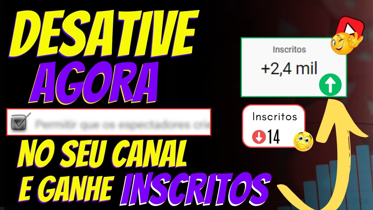 [DESATIVE AGORA] A Configuração Oculta Que Está Travando Seus Inscritos no YouTube!