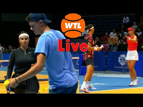 Sania Mirza / Holger Rune vs  Grigor Dimitrov / Paula Badosa || World Tennis League LIVE