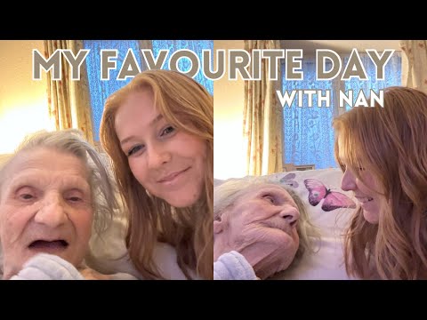 MY FAVOURITE DAY WITH NAN | Visiting Nan in the Carehome, Christmas Tree Shopping & Memories
