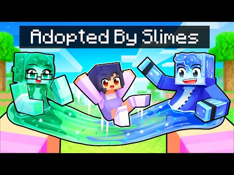 Aphmau - Adopted by the SLIME FAMILY in Minecraft!