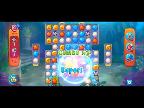 Fishdom Challenge Level 9070 (with boosters and hammer) @choraelmin