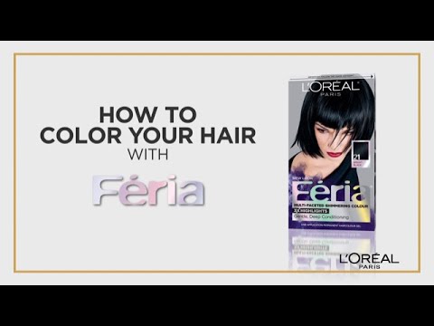How to Color Your Hair at Home featuring Féria from...