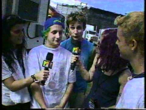 Green Day - 120 Minutes, Lollapalooza 07/08/1994 interview