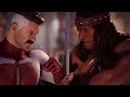 Mortal Kombat 1 Omni Man Vs Conan The Barbarian All Intro Interaction Dialogues