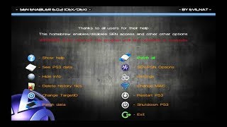 PS3 Spoofer 4.84 (SEN ENABLER 6.2.1 -CEX - DEX)