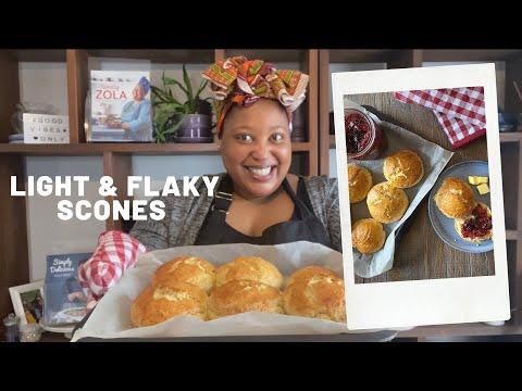 Easy Light & Flaky Scones Recipe