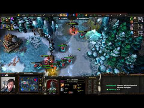 KiWiKaKi (Orc) vs iNSUPERABLE (UD) - WarCraft 3 - Recommended - Zero Effort League - WC3019