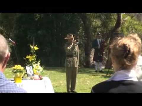 Ian Douglas Smith Memorial Service Kings Park Perth