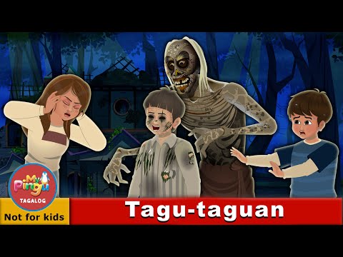 Tagu Taguan I Hide and Seek in Filipino I nakakatakot na kwento I My Pingu Filipino