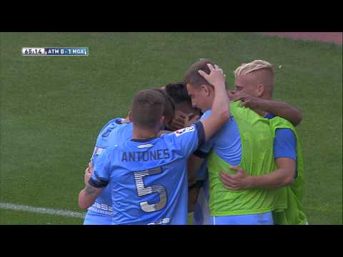 Goal of Samuel (0-1) Atlético de Madrid - Málaga CF - HD