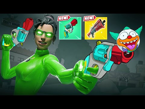 The NEW Fortnite Simpsons Weapons are INSANE!