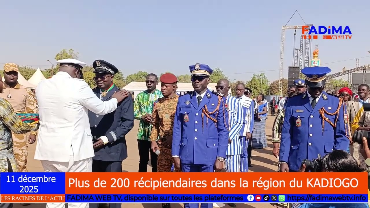 Célébration de la fête de l'indépendance dans la région du kadiogo,.