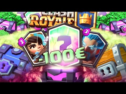 100 EURO 14000 GEMME! TROVIAMO LA LEGGENDARIA - Clash Royale ITA
