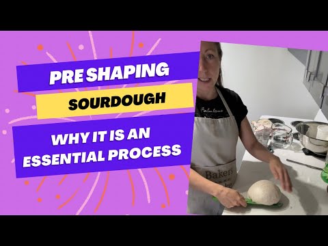 Live Replay - Why Pre Shaping is an Essential Process that can save Over Proofed Dough!