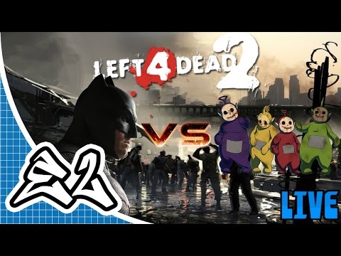 Batman VS Teletubbies | Modded Left 4 Dead 2 (PC) Livestream