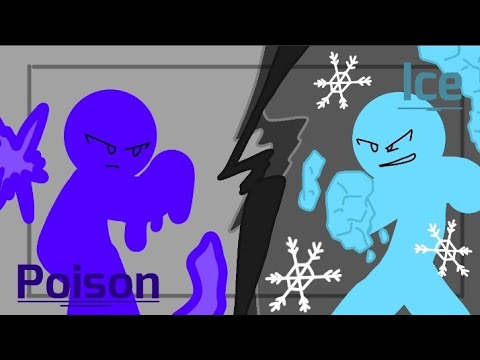 Poison Vs Ice || Stickman Tournament | Flipaclip