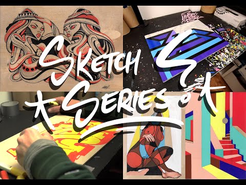 Global Street Art x Pilot Pintor - #6 Sketch Series