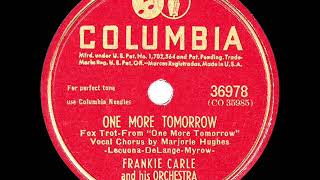 1946 HITS ARCHIVE: One More Tomorrow - Frankie Carle (Marjorie Hughes, vocal)