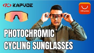 THE BEST CYCLING SUNGLASSES ON ALIEXPRESS - KAPVOE PHOTOCHROMIC REVIEW