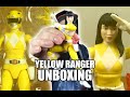 HASBRO POWER RANGERS LIGHTNING COLLECTION Yellow Ranger Unboxing