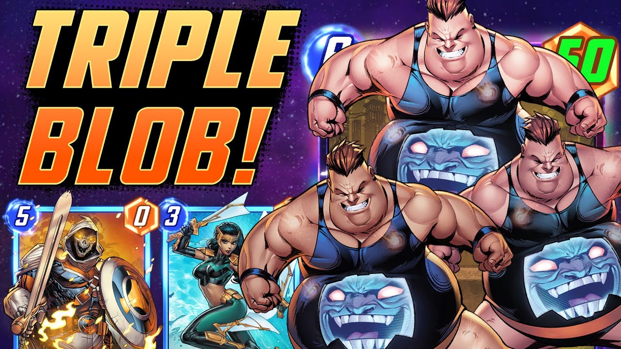 I HAVE THREE BLOBS. The greediest deck I've ever played.