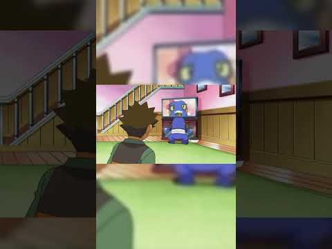 Pokemon Anime Remember when Brock caught Croagunk simping #shorts