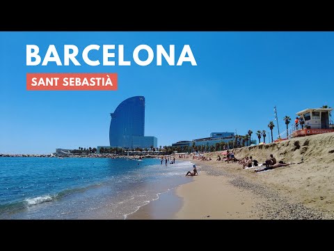 Barcelona Beach Walk 2023 - Sant Sebastià / SPAIN