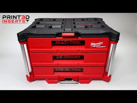 Milwaukee PACKOUT Custom Drawer Handles Installation Tutorial