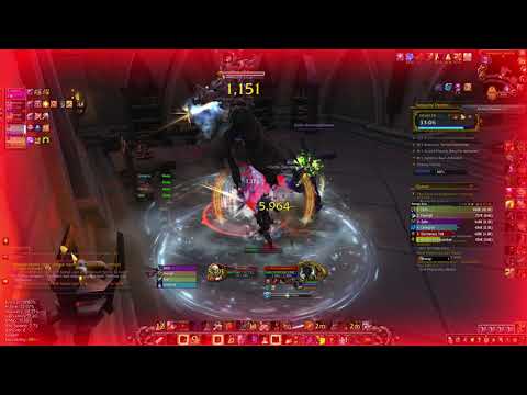 WoW Shadowlands 9.1.0 arms warrior pve Sanguine Depths Mythic +16 3