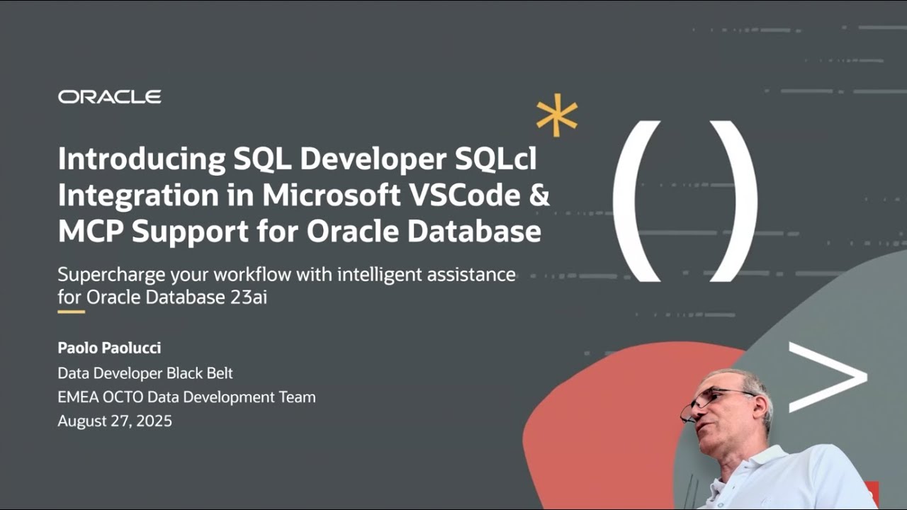 Developer Coaching - Introducing SQL Developer Integration in VSCode