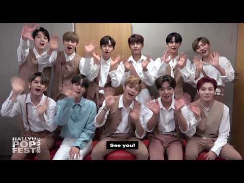BIG REVEAL & ARTISTE ANNOUNCEMENT – Wanna One (워너원) | HALLYUPOPFEST 2018