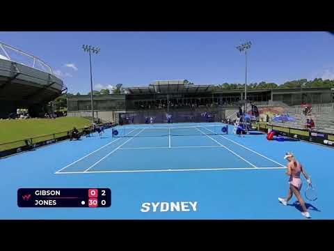 Talia Gibson [3] (AUS) vs Emerson Jones [5] (AUS) // 6-2 6-4 // W75 Sydney // Final