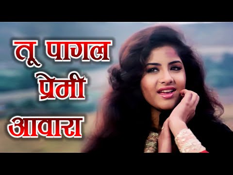 Tu Pagal Premi Awara 4K | Govinda | Divya Bharti | Shola Aur Shabnam | Kavita K | Amit Kumar