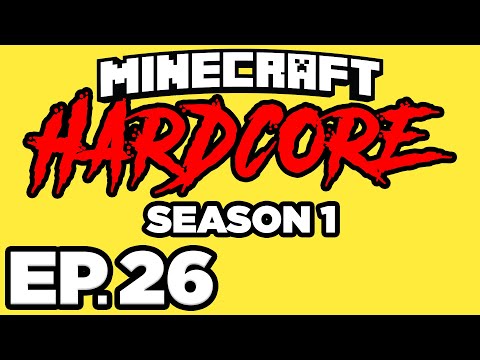 Minecraft: HARDCORE s1 Ep.26 - BREEDING VILLAGERS PREP, QUARTZ ENCHANT AREA! (Gameplay / Let's Play)
