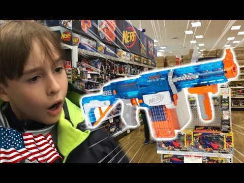 BRINQUEDOS NERF NA LOJA TOYS R US (PARTE 3) | COMPRINHAS DOS EUA