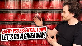 EVERY PS3 Essentials Game I OWN - The Journey So Far & GIVEAWAY
